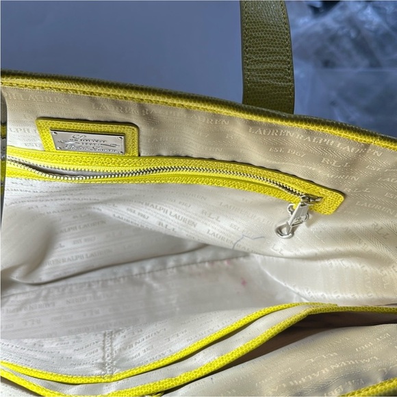 Ralph Lauren Yellow Tote Bag - Picture 13 of 13